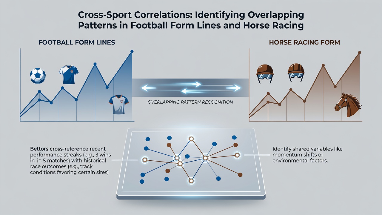 Detailed charts showing football expected goals trends next to horse sectional pace breakdowns